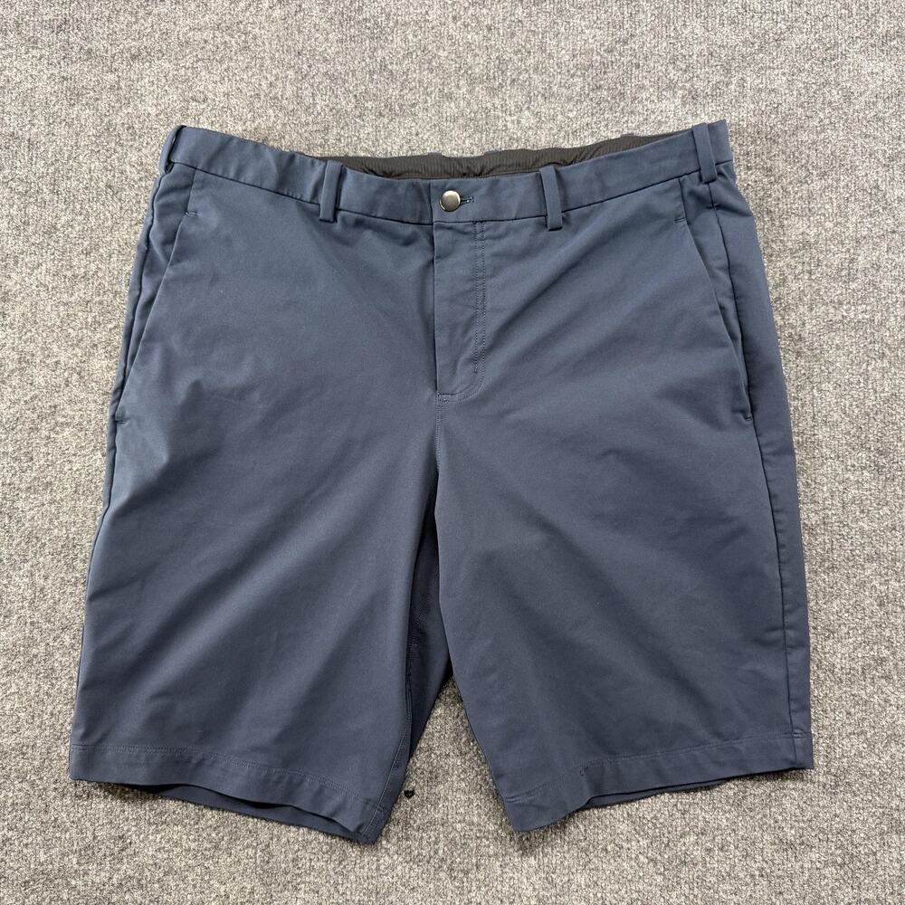Lululemon Athletica Shorts Mens 40 Blue Chino Outdoor Sports Pockets Summer